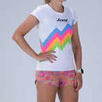 Zoot Sports RUN TEE Women's Ltd Run Tee - Salty Groove