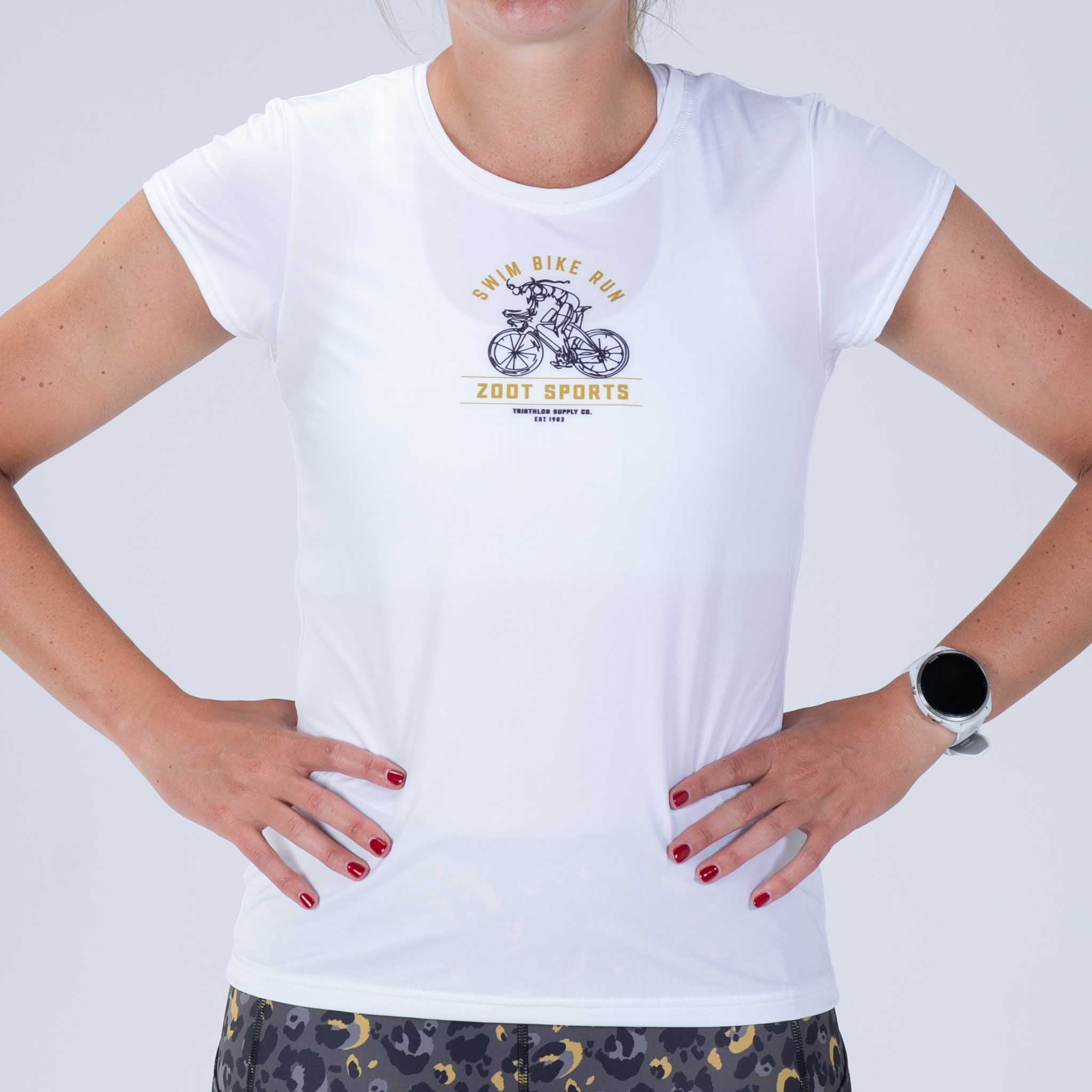 Zoot Sports RUN TEE Womens LTD Run Tee - Triathlon Girl