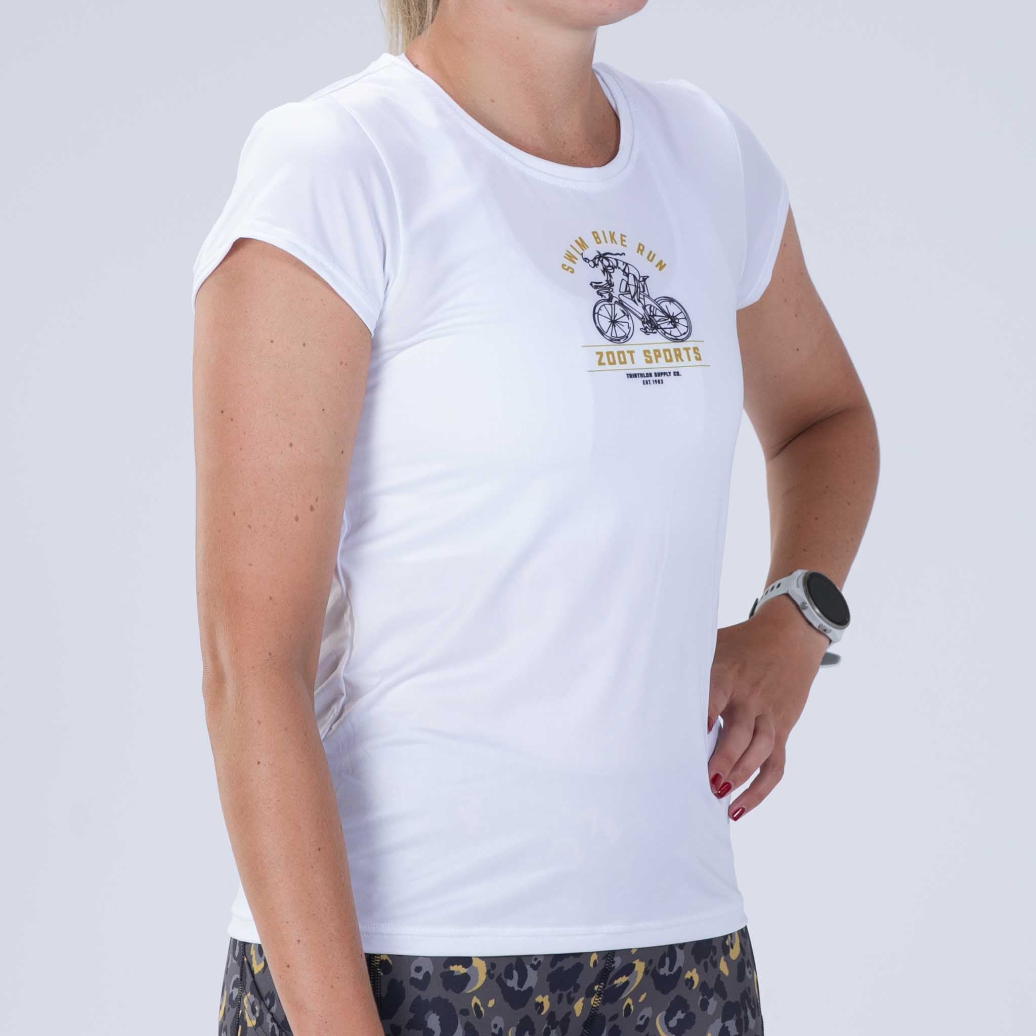 Zoot Sports RUN TEE Womens LTD Run Tee - Triathlon Girl