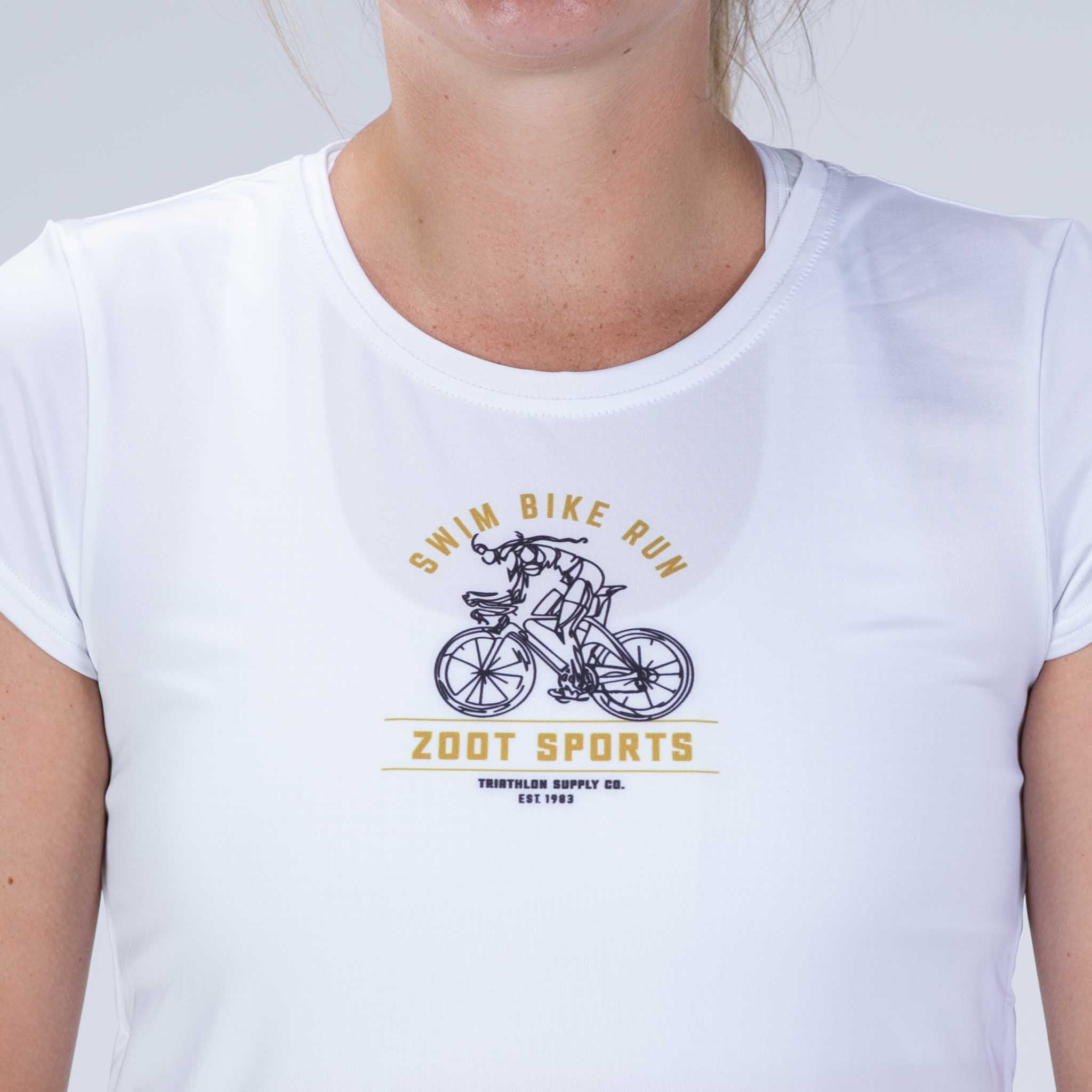 Zoot Sports RUN TEE Womens LTD Run Tee - Triathlon Girl