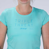 Zoot Sports RUN TEE Womens LTD Run Tee - Triple Threat