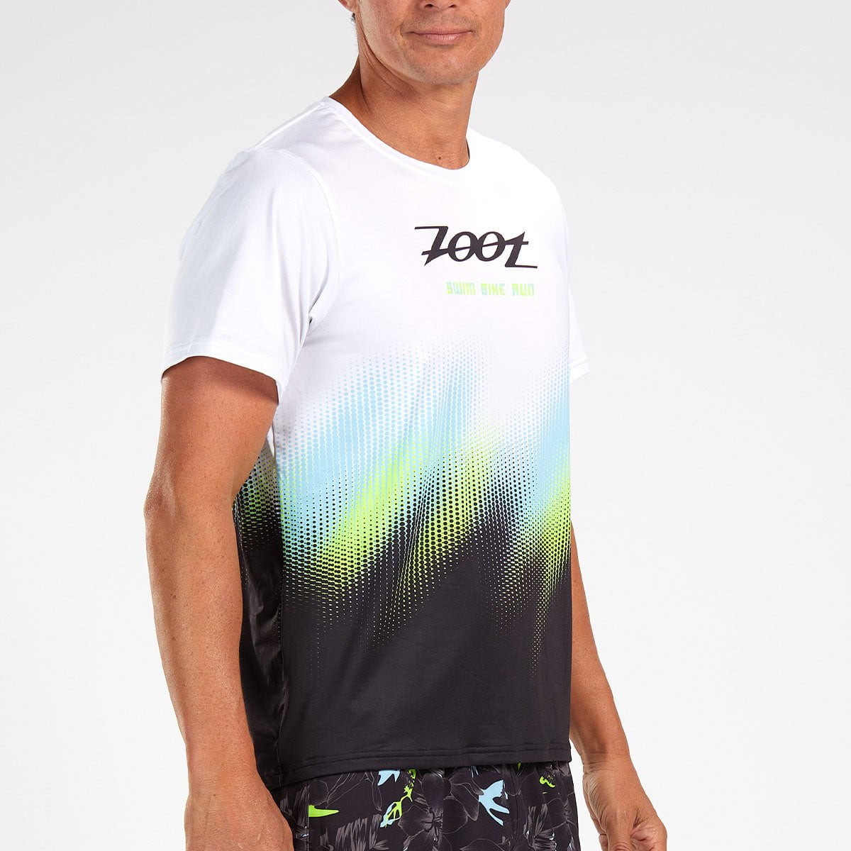 Zoot Sports Run Tops Mens LTD Run Tee -  Live Aloha