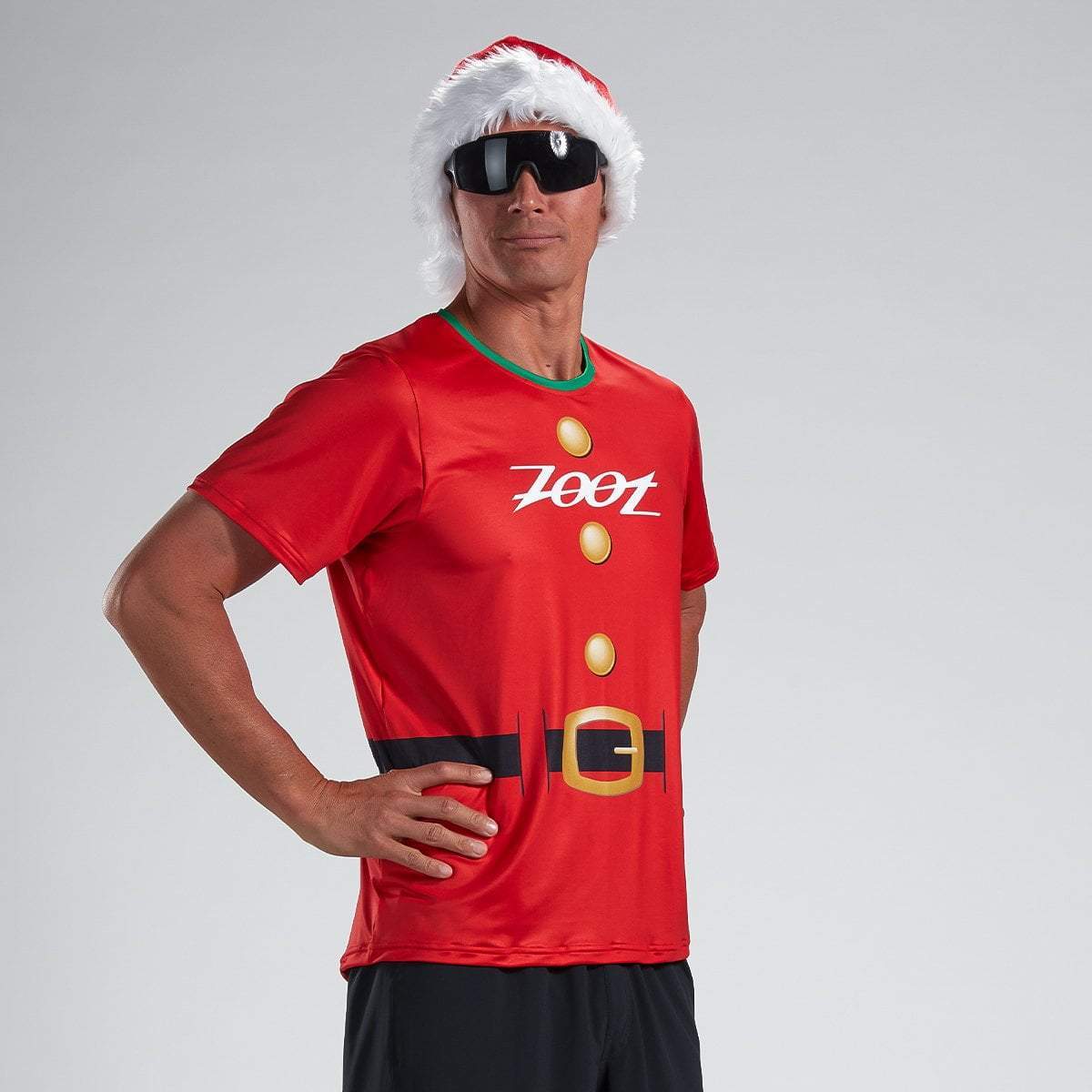 Zoot Sports RUN TOPS MENS LTD RUN TEE - SANTA