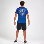 Zoot Sports RUN TOPS MENS LTD RUN TEE - SNOWFLAKE