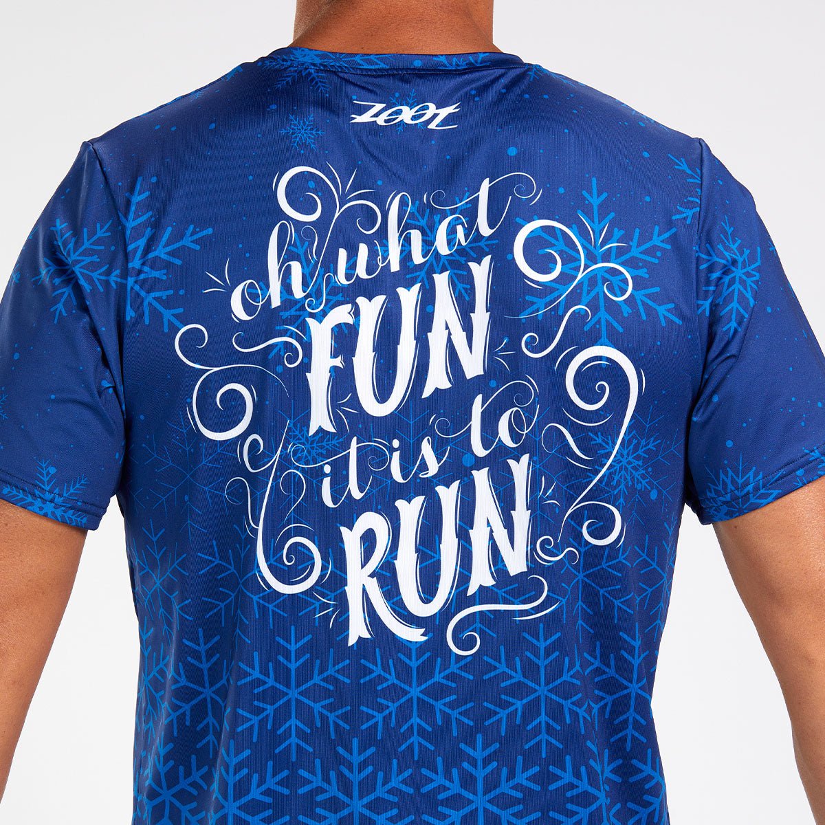 Zoot Sports RUN TOPS MENS LTD RUN TEE - SNOWFLAKE