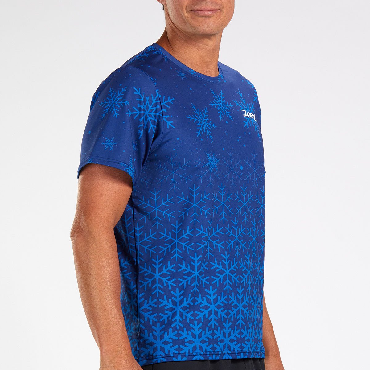 Zoot Sports RUN TOPS MENS LTD RUN TEE - SNOWFLAKE