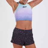 Zoot Sports Run Tops Womens LTD Run Crop - Kona Ice