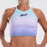 Zoot Sports Run Tops Womens LTD Run Crop - Kona Ice