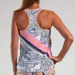 Zoot Sports Run Tops Womens LTD Run Singlet - Coral Mahalo