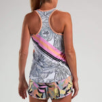 Zoot Sports Run Tops Womens LTD Run Singlet - Coral Mahalo