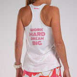 Zoot Sports Run Tops Womens LTD Run Singlet - Dream Big