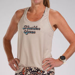 Zoot Sports Run Tops Womens LTD Run Singlet - Tri Queen