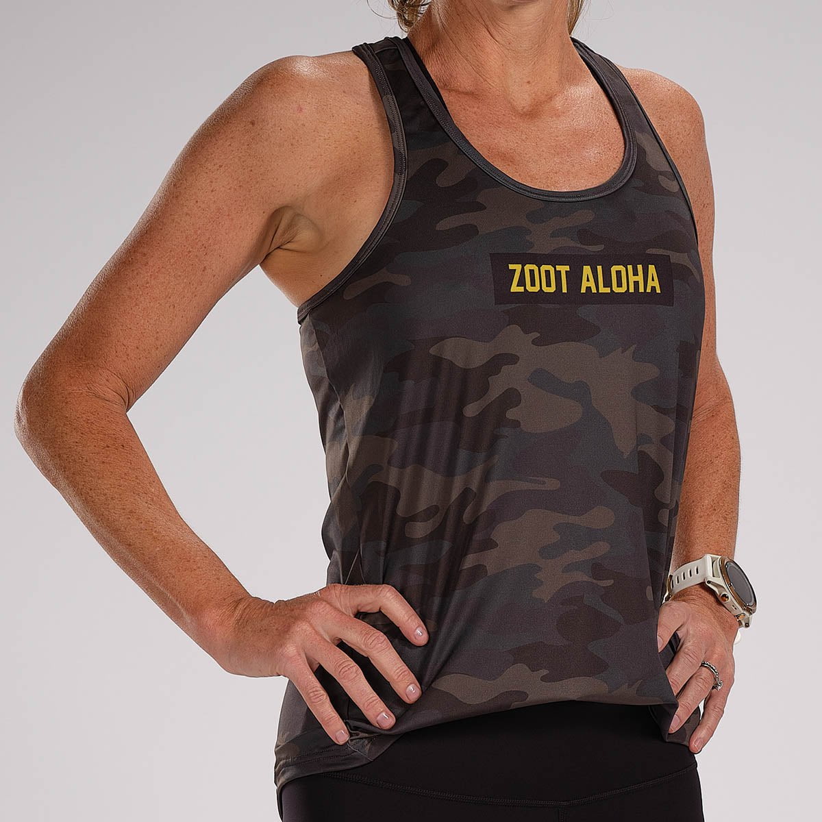 Zoot Sports Run Tops Womens LTD Run Singlet - Zoot Aloha