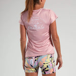 Zoot Sports Run Tops Womens LTD Run Tee - Pink Mahalo