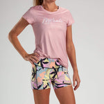 Zoot Sports Run Tops Womens LTD Run Tee - Pink Mahalo