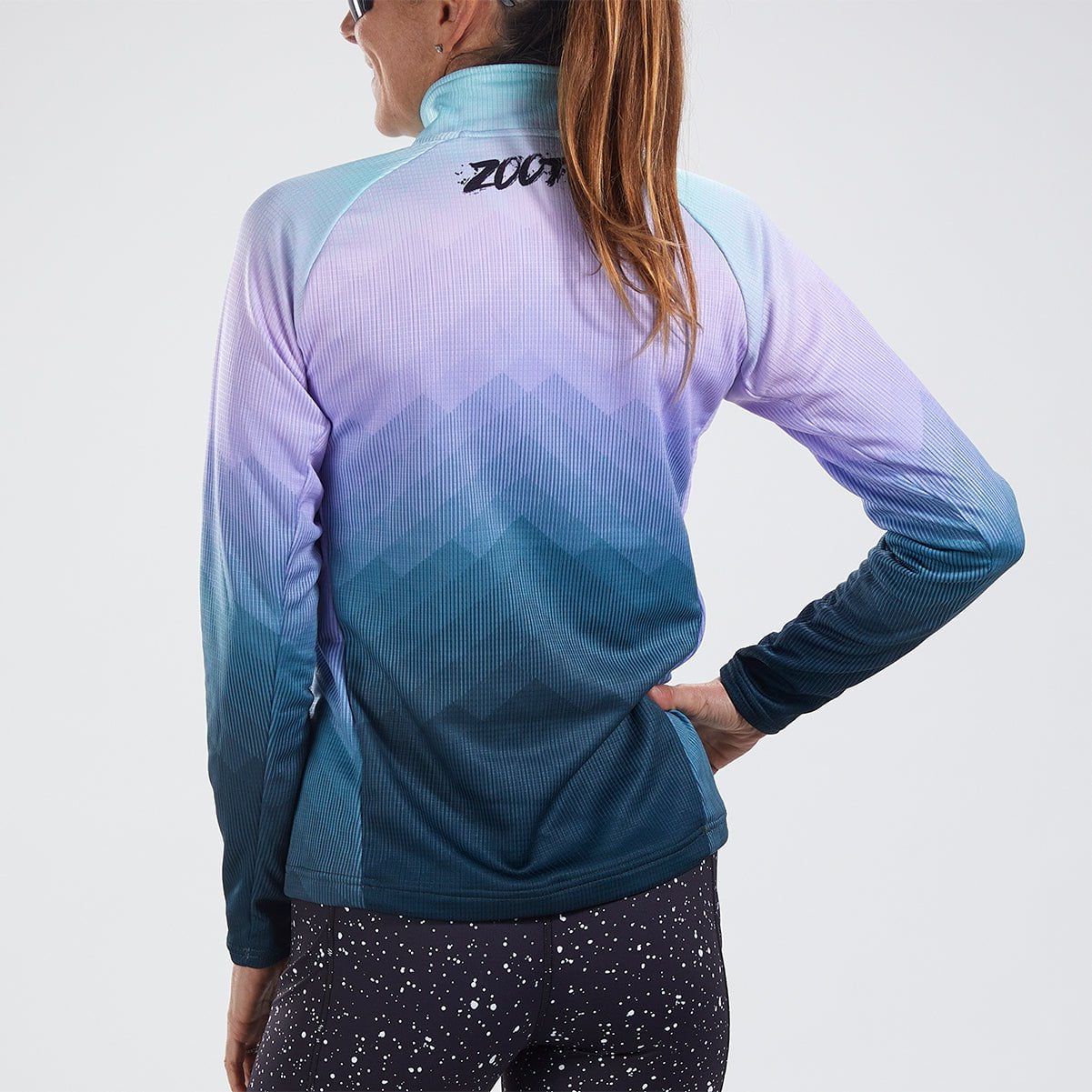 Zoot Sports Run Tops Womens LTD Run Thermo Half Zip -  Kona Ice