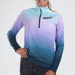 Zoot Sports Run Tops Womens LTD Run Thermo Half Zip -  Kona Ice