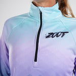 Zoot Sports Run Tops Womens LTD Run Thermo Half Zip -  Kona Ice
