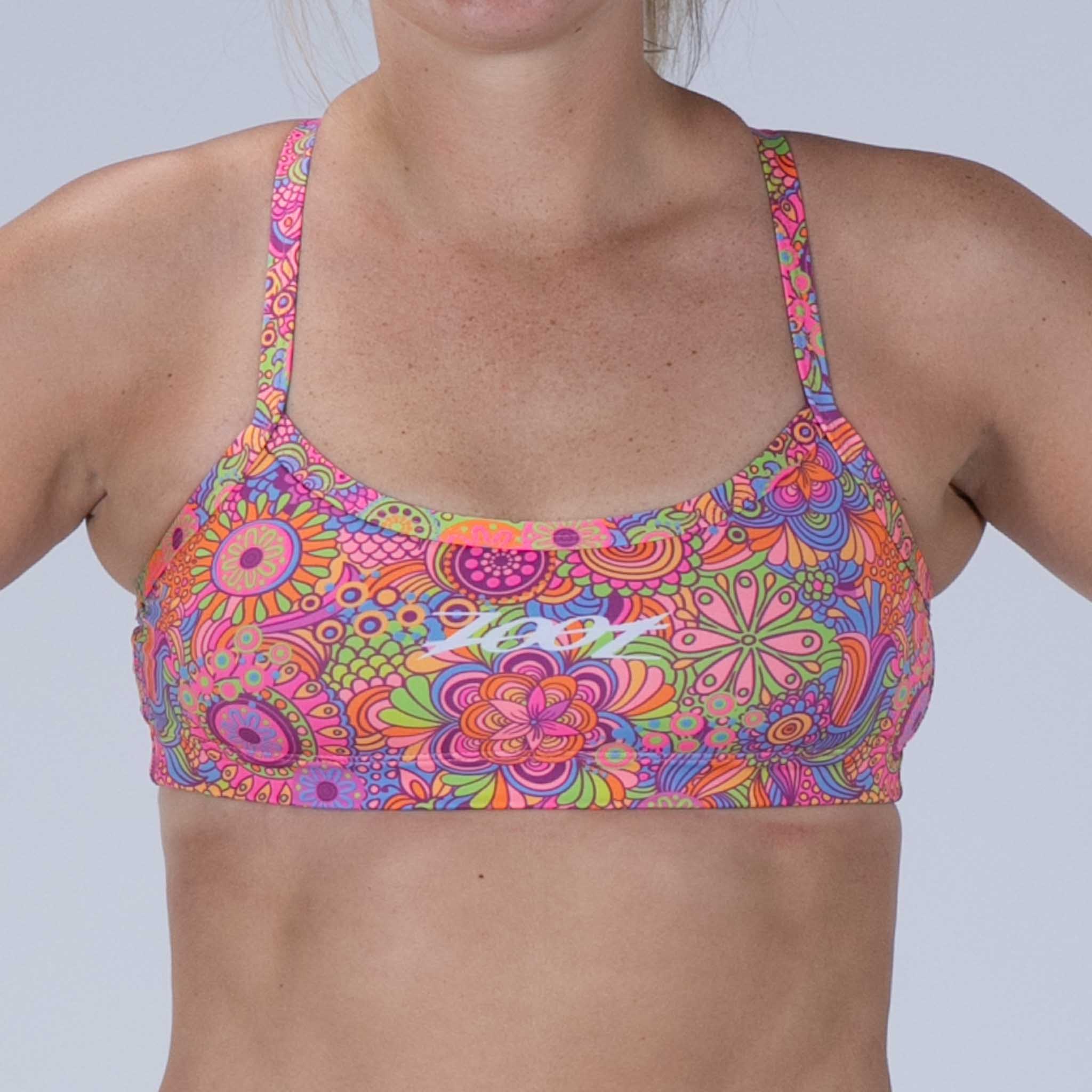 Zoot Sports SWIM Women's Ltd Swim Bikini Top - Salty Groove