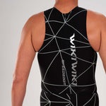 Zoot Sports Swimskin Mens Wikiwiki Speedzoot - Black/Silver