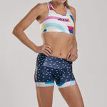 Zoot Sports TRI APPAREL WOMENS LTD TRI 4 " SHORT - RIVIERA
