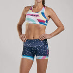 Zoot Sports TRI APPAREL WOMENS LTD TRI 4" SHORT - RIVIERA