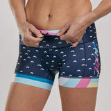 Zoot Sports TRI APPAREL WOMENS LTD TRI 4 " SHORT - RIVIERA
