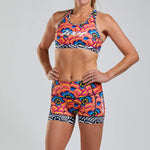 Zoot Sports TRI APPAREL WOMENS LTD TRI 4 " SHORT - TRI LOVE