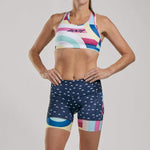 Zoot Sports TRI APPAREL WOMENS LTD TRI 6 " SHORT - RIVIERA