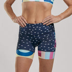 Zoot Sports Womens LTD Triathlon 6 Inch Short - Riviera