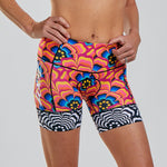 Zoot Sports Womens LTD Triathlon 6 Inch Short - Tri Love