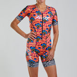 Zoot Sports Womens LTD Triathlon Aero Full-Zip Racesuit - Tri Love