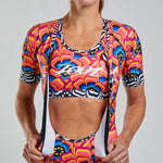 Zoot Sports TRI APPAREL WOMENS LTD TRI AERO FZ RACESUIT - TRI LOVE