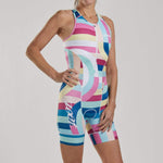Zoot Sports Womens LTD Triathlon Racesuit - Riviera