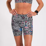 Zoot Sports Triathlon Bottoms Womens LTD Triathlon 6 Inch Short - American Rebel