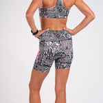 Zoot Sports Triathlon Bottoms Womens LTD Triathlon 6 Inch Short - American Rebel