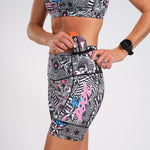Zoot Sports Triathlon Bottoms Womens LTD Triathlon 6 Inch Short - American Rebel