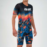 Zoot Sports Triathlon Racesuits Mens LTD Triathlon Aero Full Zip Racesuit - 40 Years