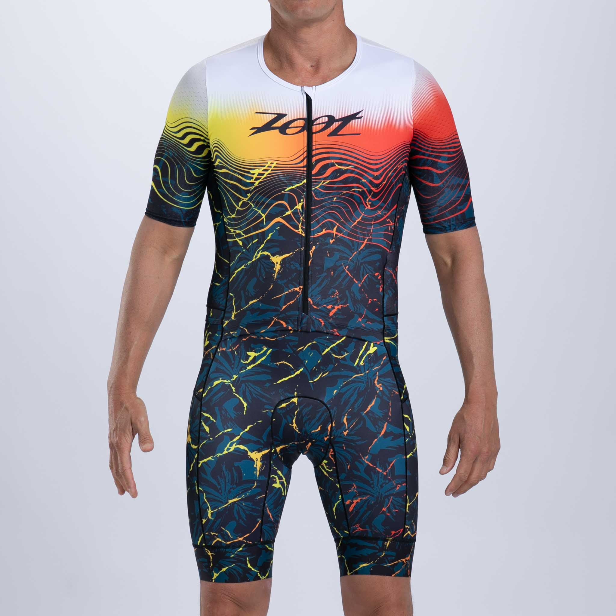 Zoot Sports Triathlon RACESUITS Mens LTD Triathlon Aero Full Zip Racesuit - Koa