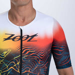 Zoot Sports Triathlon RACESUITS Mens LTD Triathlon Aero Full Zip Racesuit - Koa