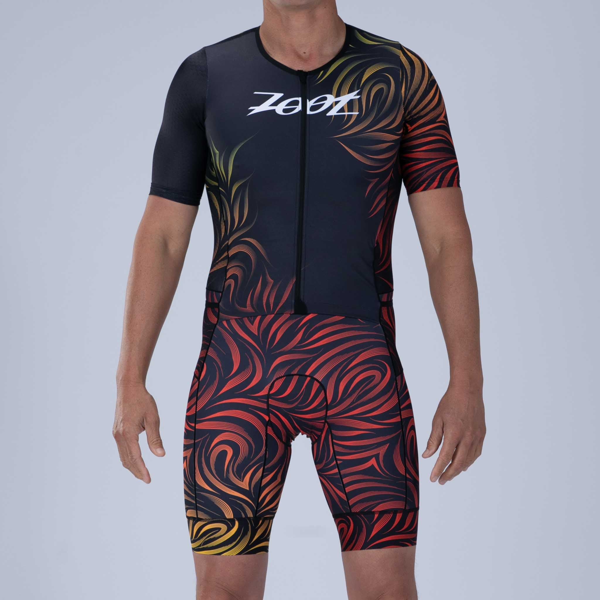 Zoot Sports TRI RACESUITS Men's Ltd Tri Aero Fz Racesuit - Phoenix