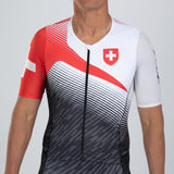 Zoot Sports TRI RACESUITS Men's Ltd Tri Aero Fz Racesuit - Switzerland