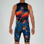 Zoot Sports Triathlon Racesuits Mens LTD Triathlon Sleeveless Full Zip Racesuit - 40 Years