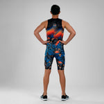 Zoot Sports Triathlon Racesuits Mens LTD Triathlon Sleeveless Full Zip Racesuit - 40 Years