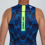 Zoot Sports TRI RACESUITS Mens LTD Tri Sleeveless Full Zip Racesuit - Speedway