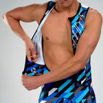 Zoot Sports Triathlon Racesuits Mens LTD Triathlon Sleeveless Full Zip Racesuit - Unbreakable