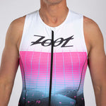Zoot Sports TRI RACESUITS Men's Ltd Tri Slvs Fz Racesuit - Vice