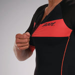 Zoot Sports Triathlon Racesuits Mens Core Plus Aero Racesuit Cardinal