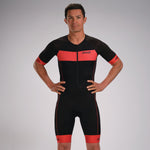 Zoot Sports Triathlon Racesuits Mens Core Plus Aero Racesuit Cardinal