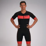 Zoot Sports Triathlon Racesuits Mens Core Plus Aero Racesuit Cardinal